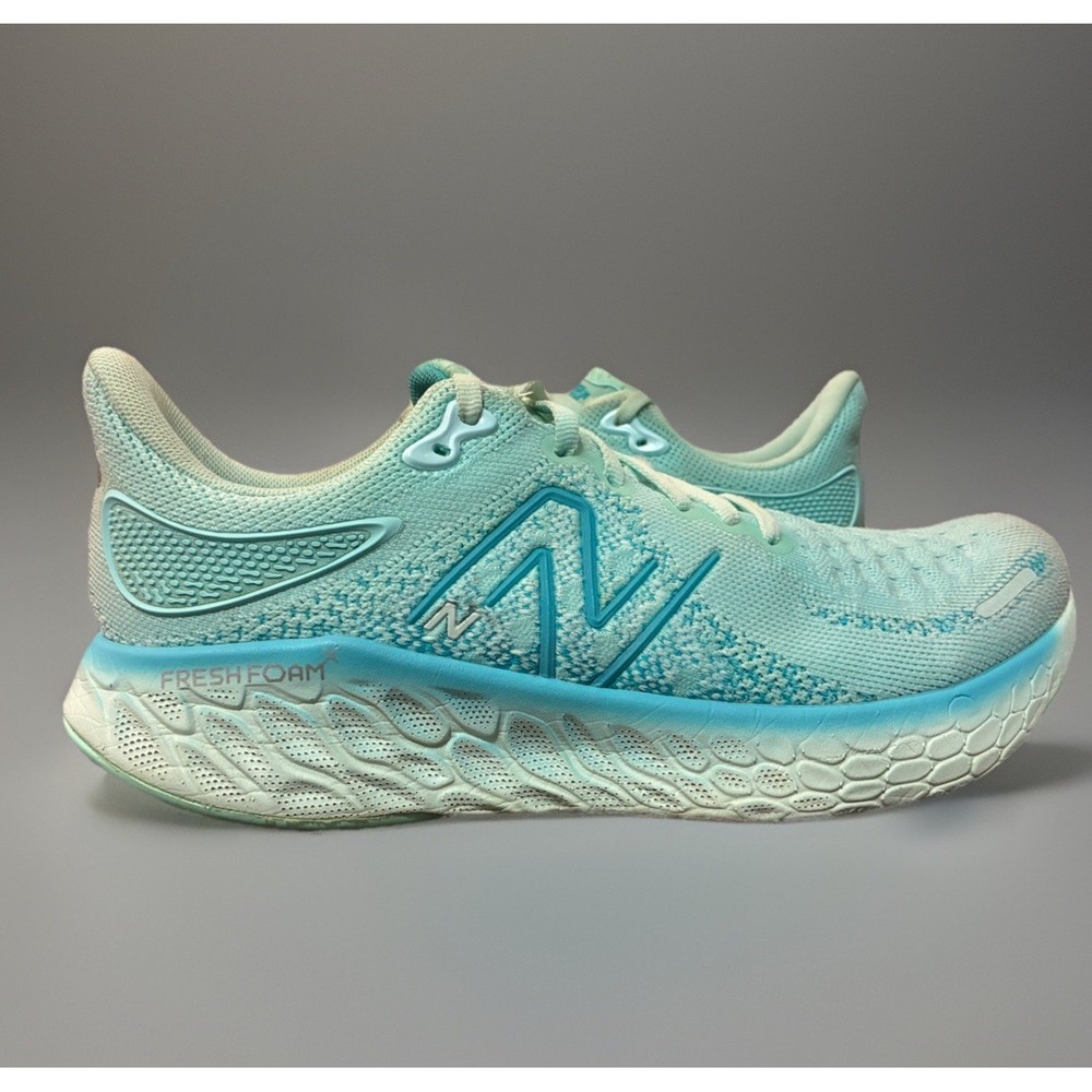 New Balance Fresh Foam X 1080v12 Bright Cyan Running Shoes W108012B Womens 9
